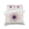 Designart 'Perfect Glowing Fractal Flower in Purple' Modern & Contemporary Bedding Set - Duvet Cover & Shams